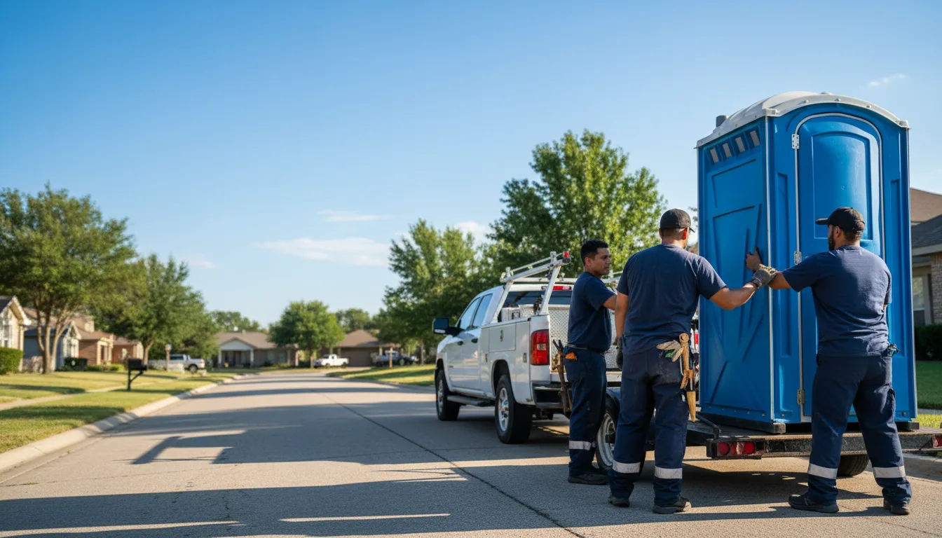 Portable Toilet Rental in Packwood, IA near me